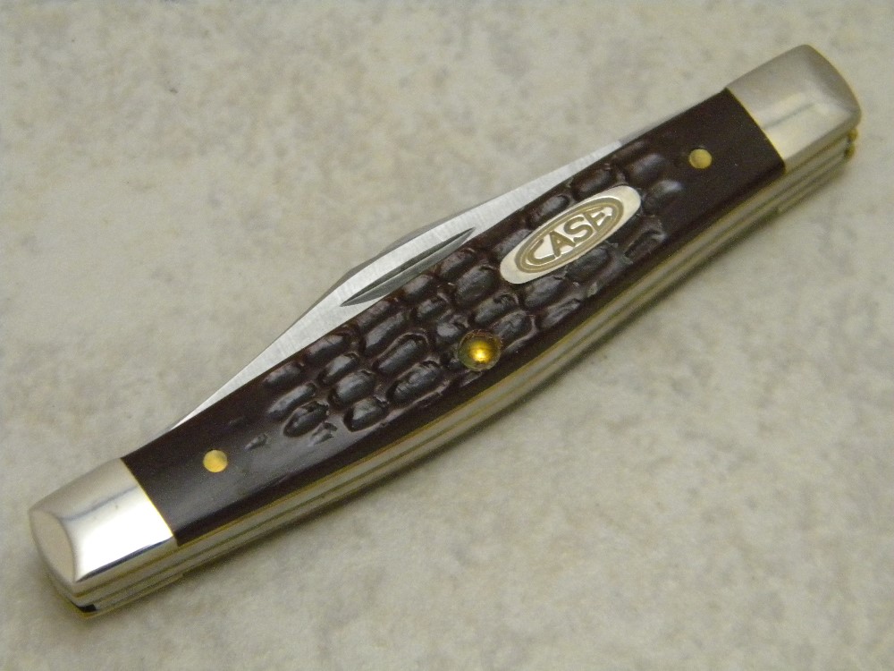 Case XX USA 2004 Delrin 6344 SS Stockman Knife in Box