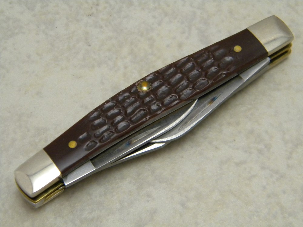 Case XX USA 2004 Delrin 6344 SS Stockman Knife in Box