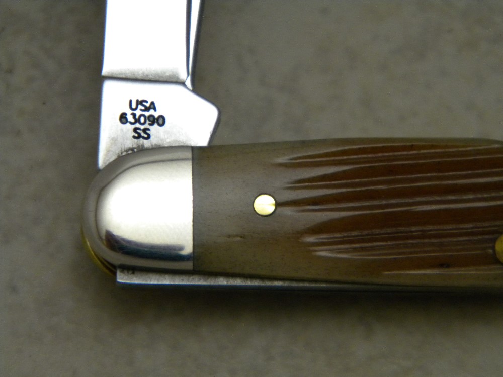 Case XX USA 2013 Gingerale Bone 63090 SS Stockman Knife in Box