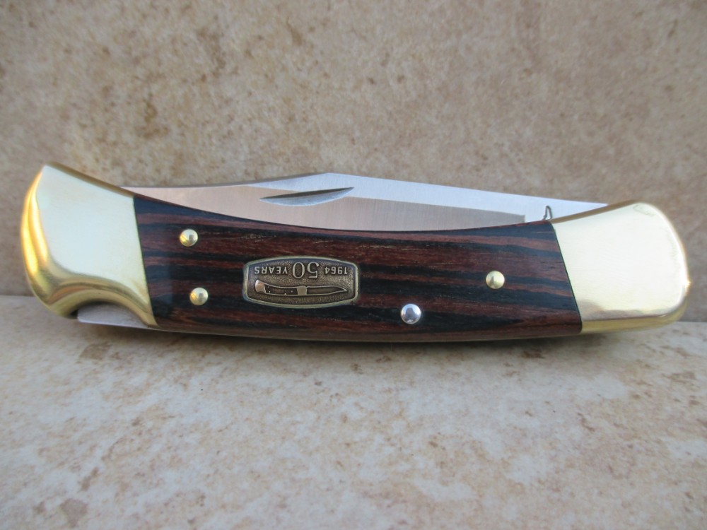 Buck 110 50th Anniversary Lockback with Leather Sheath Buck 110 50th Anniversary Lockback with Leather Sheath
