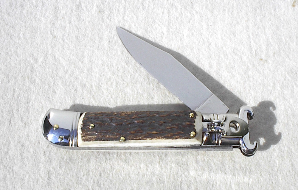 NEW OLD STOCK GENUINE STAG INOX LEVER LOCK SHOT SHELL PULLER KNIFE