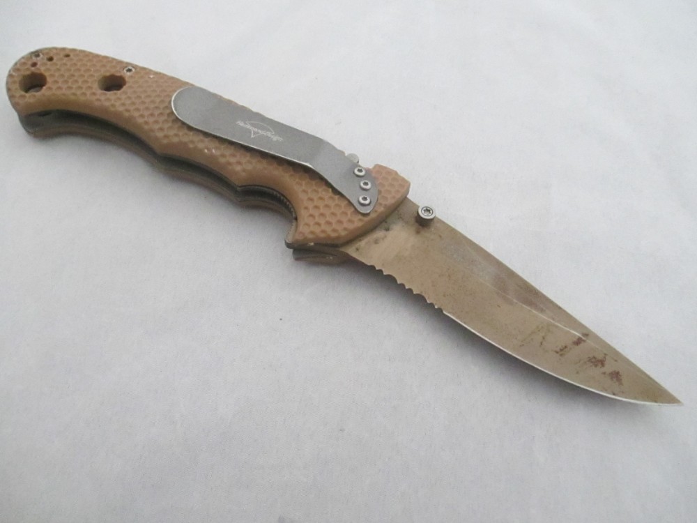 CRKT 7914D Operation Enduring Freedom Desert Cruiser Folding Knife AA0006