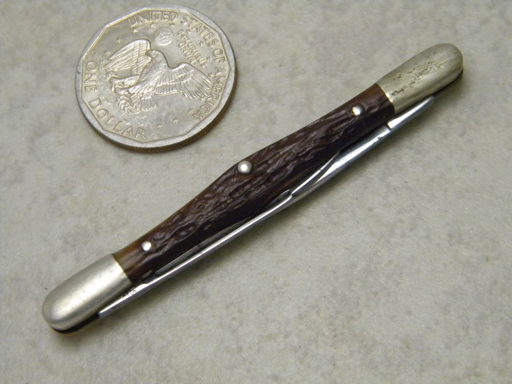 Camillus New York USA 49 Delrin Tuxedo Knife