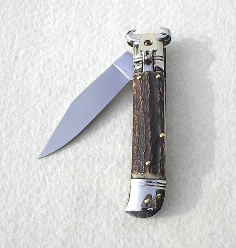 NEW OLD STOCK GENUINE STAG INOX AUTO LEVER LOCK SHOT SHELL PULLER KNIFE