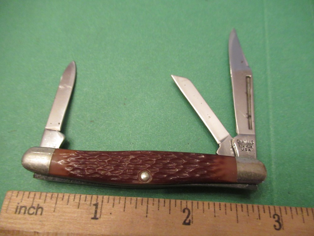 Camillus Small Stockman Pattern # 77 Camillus Small Stockman Pattern # 77