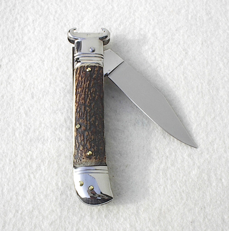 NEW OLD STOCK GENUINE STAG INOX LEVER LOCK SHOT SHELL PULLER KNIFE