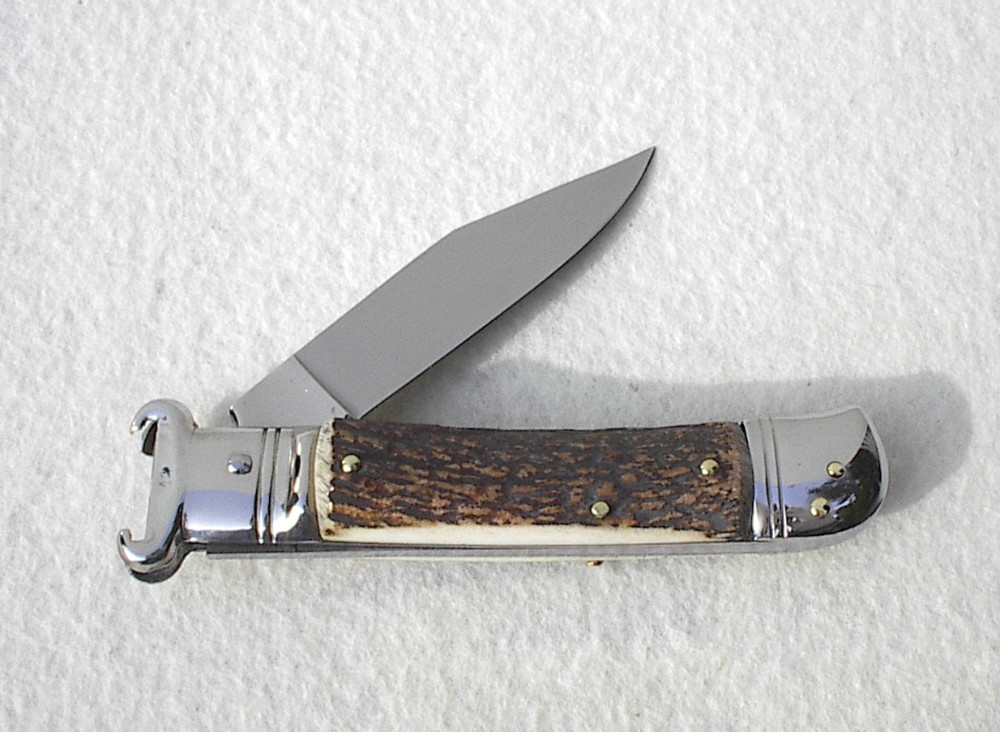 NEW OLD STOCK GENUINE STAG INOX LEVER LOCK SHOT SHELL PULLER KNIFE