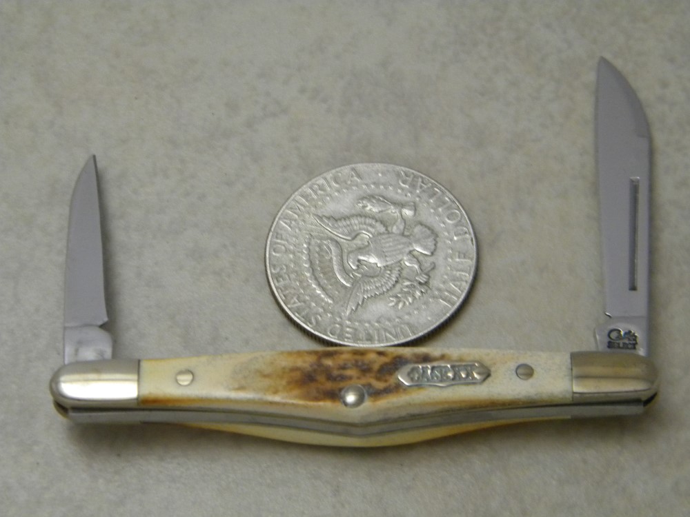 Case Select USA 52156 SS Stag Tuxedo Knife in Box