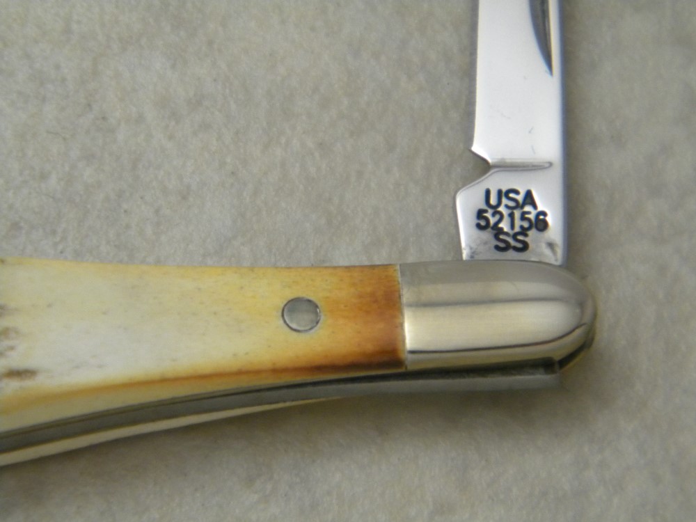 Case Select USA 52156 SS Stag Tuxedo Knife in Box