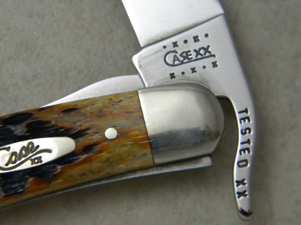 【ギフト】 XX Case USA Russlock SS 61953L Bone Peachseed Autumn 2000 その他