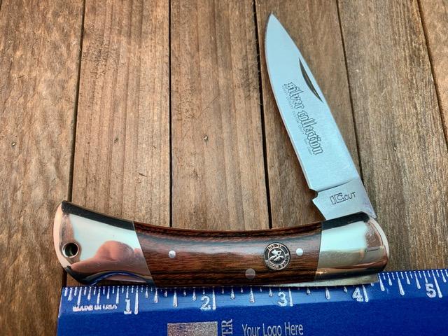IC Cut Silver Moose Lockback Seki Japan Made