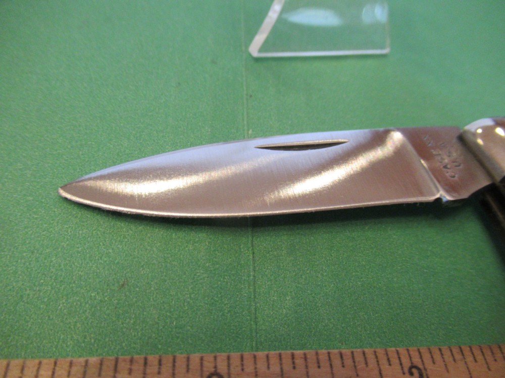 レビュー高評価の商品 XX Case 1977 Pattern Handles Wood Back Lock Point Drop ヘアゴム