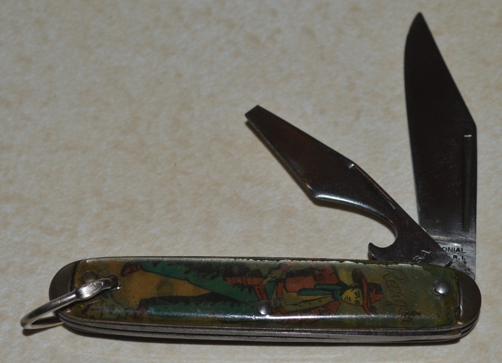 Colonial Ranger Morse Code pocket knife