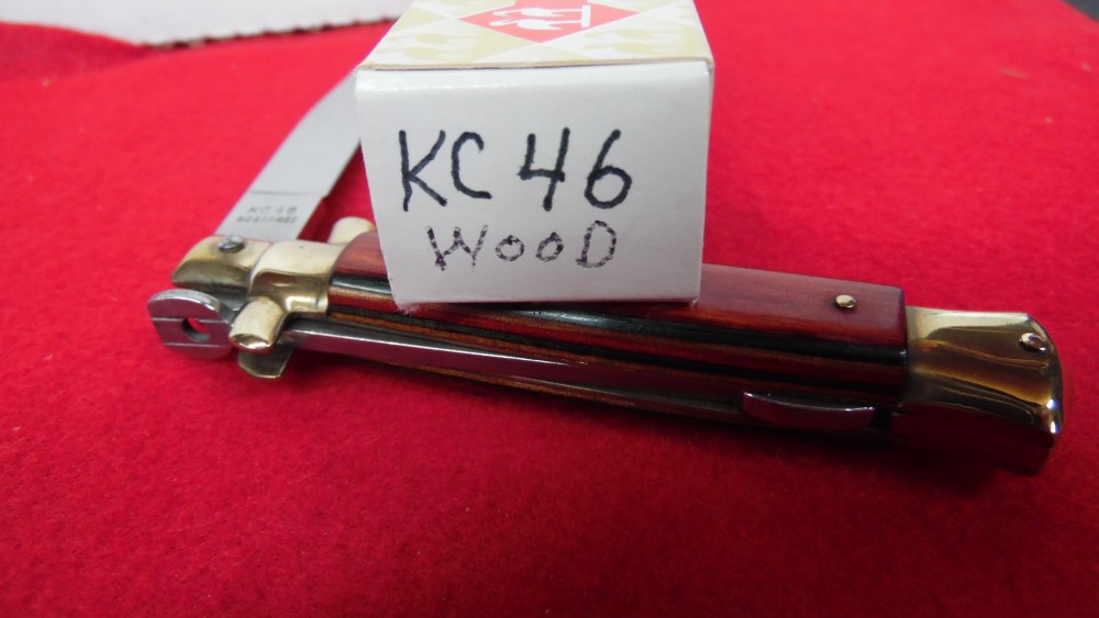 KISSING CRANE KC-46 LAMINATED WOOD HANDLE STILETTO GERMANY