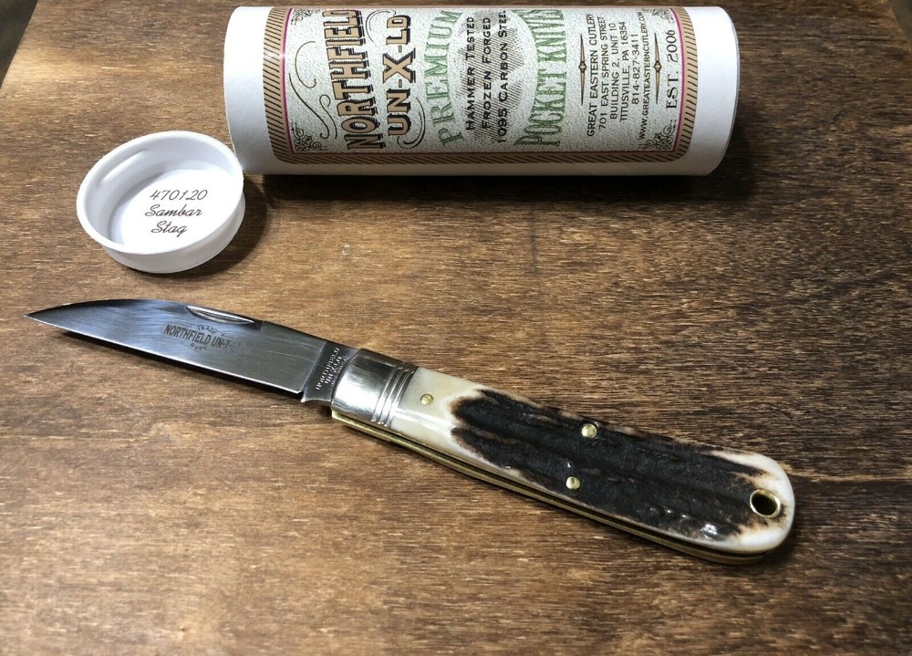 Great Eastern Cutlery #47 Viper with Sambar Stag scales - GEC 470120
