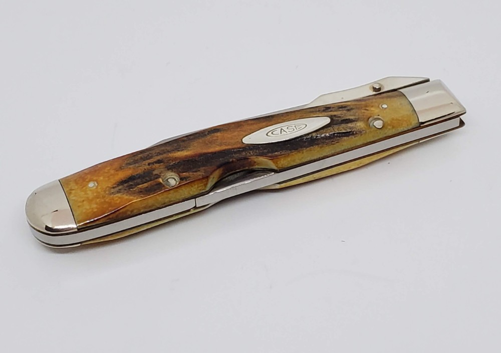 1971 CASE XX USA 5111 1/2 Stag CHEETAH Swing Guard Lockback 1971 CASE XX USA 5111 1/2 Stag CHEETAH Swing Guard Lockback