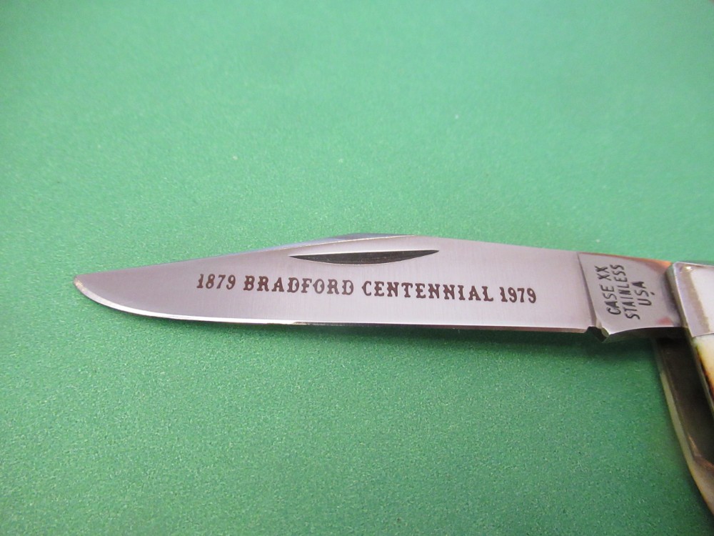 Case XX 1979 Bradford Centennial Stag Moose Pattern # 5275 SP