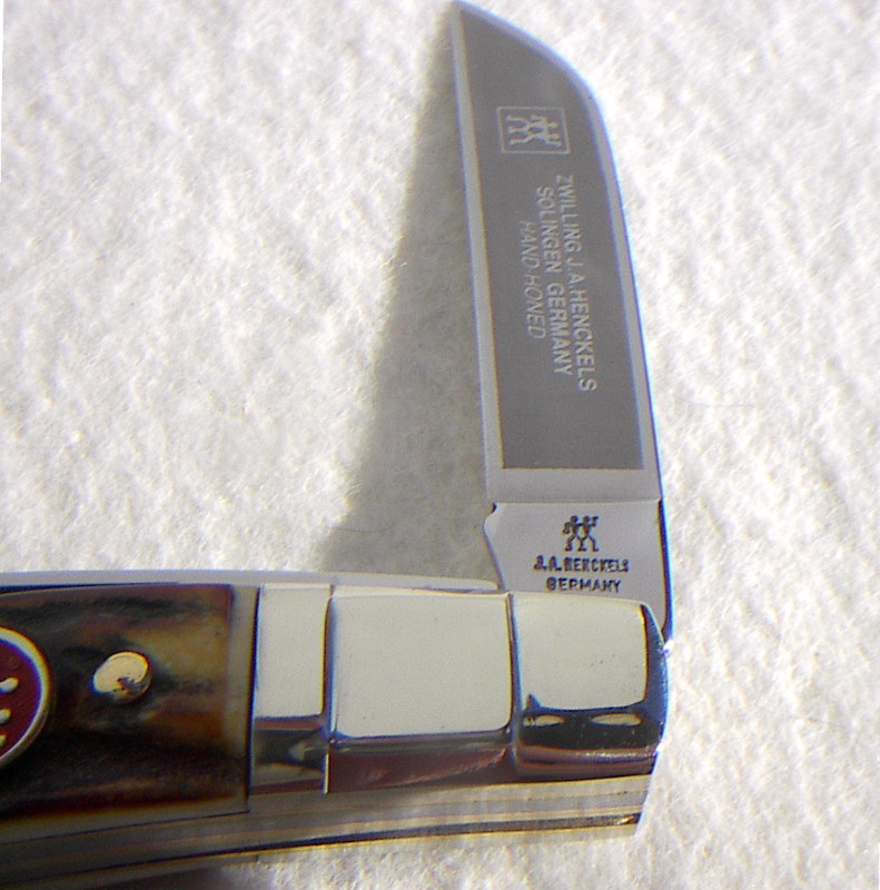 ZWILLING J.A. HENCKELS GENUINE STAG CONGRESS NICKEL SILVER