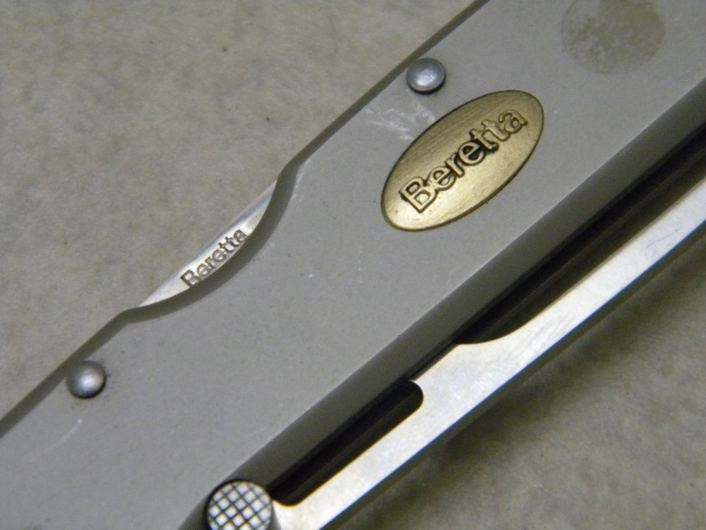 Beretta Japan Serrated Edge Aluminum Lockback Knife