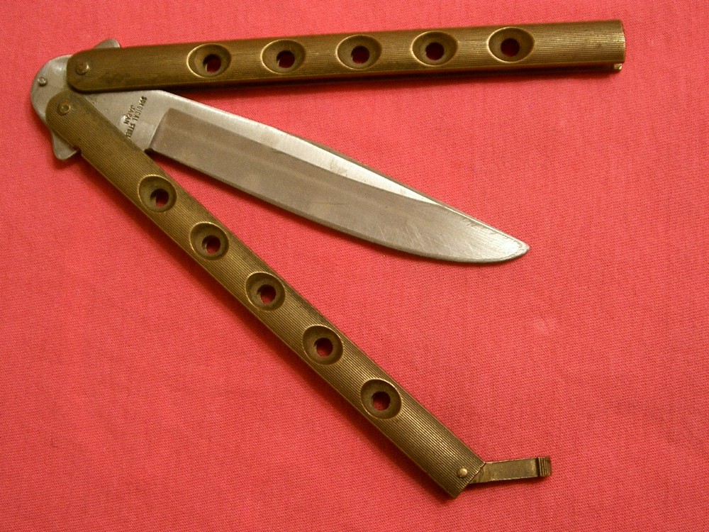 FROST CUTLERY JAPAN NINJA 3 BUTTERFLY BALISONG POCKET KNIFE FLIPPER