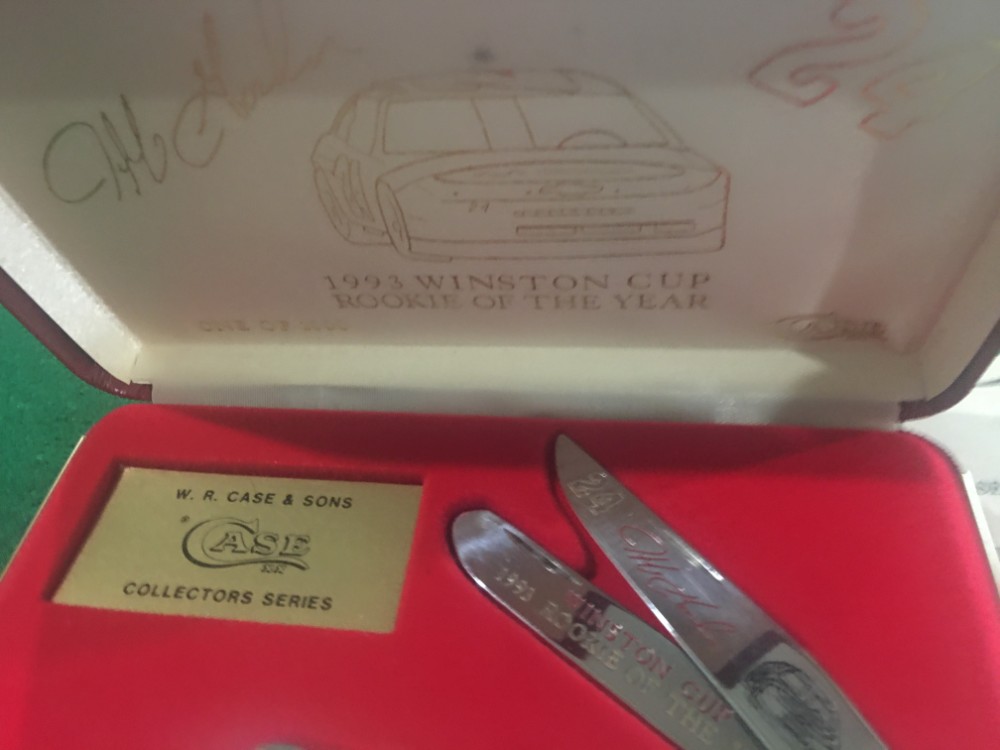 CASE XX STAG TRAPPER KNIFE VINTAGE JEFF GORDON ROOKIE YEAR RARE CASE XX STAG TRAPPER KNIFE VINTAGE JEFF GORDON ROOKIE YEAR RARE