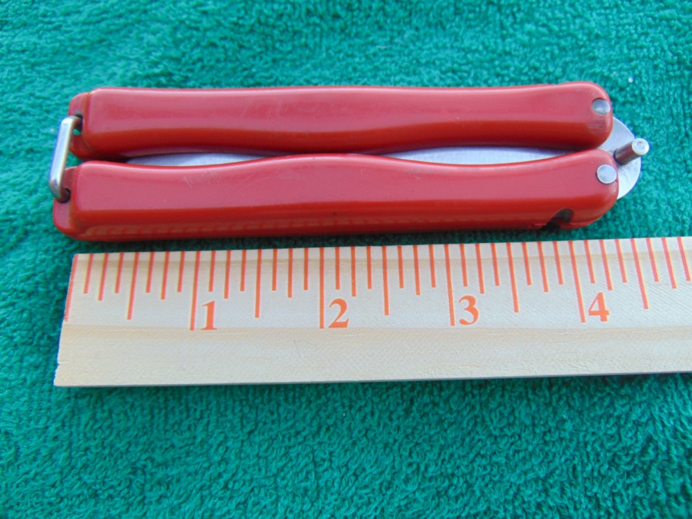 Rare Hackman Finland CIA butterfly knife. HACKMAN FINLAND