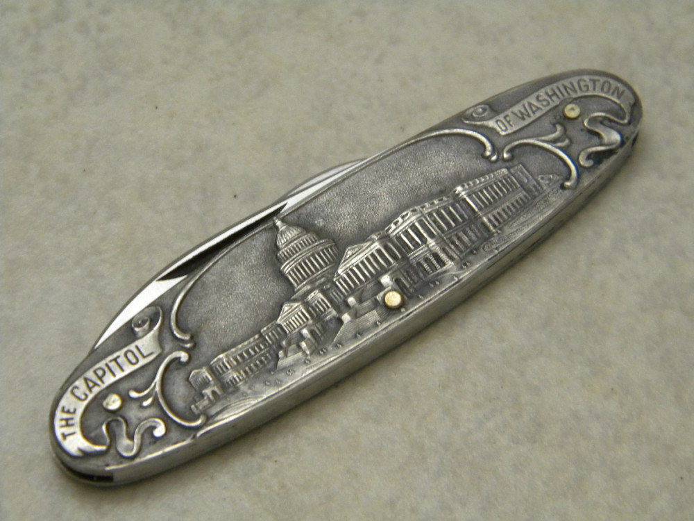 Vintage J.A. Henckels Germany 0802 Bicentennial Metal Souvenir Pen