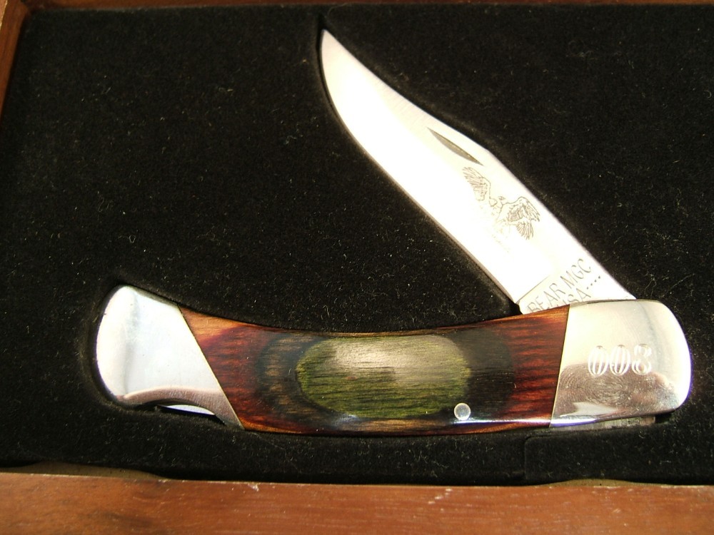 BEAR MGC U.S,A. WILDLIFE SERIES LIMITED EDITION FOLDING