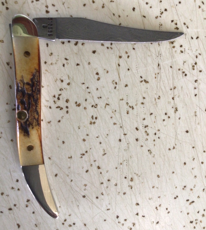 VINTAGE STAG CASE XX 1999 510096 D SMALL TEXAS TOOTHPICK POCKET KNIFE