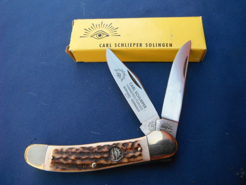 Vintage Carl Schlieper German Eye GX-DS Fat & Gnarly Stag