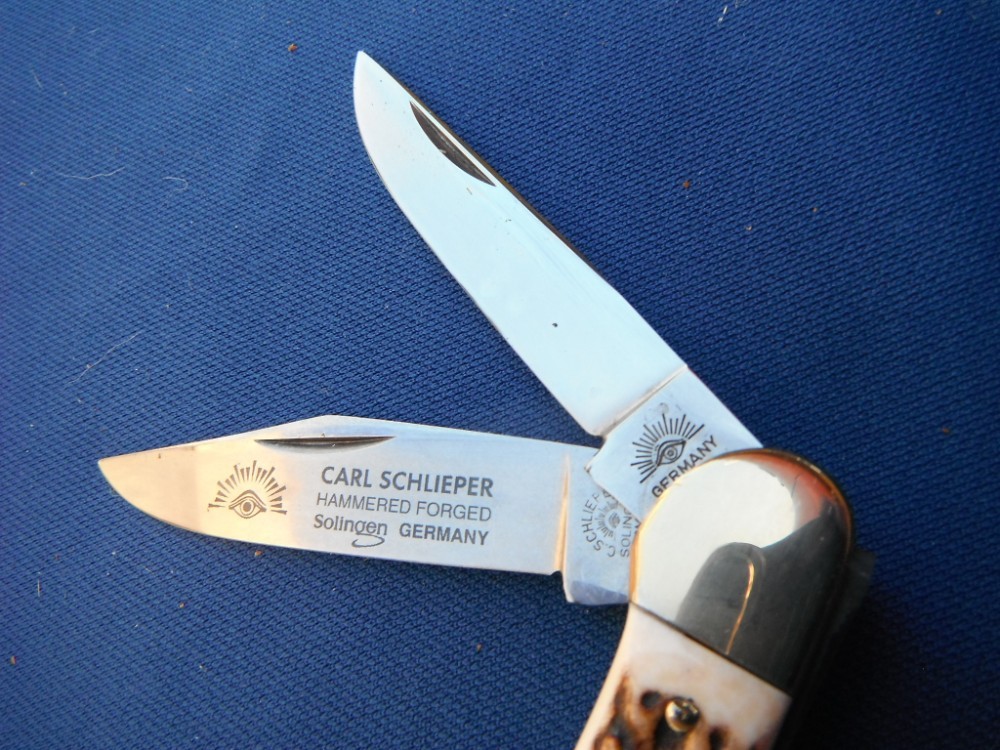 Vintage Carl Schlieper German Eye GX-DS Fat & Gnarly Stag Vintage Carl Schlieper German Eye GX-DS Fat & Gnarly Stag