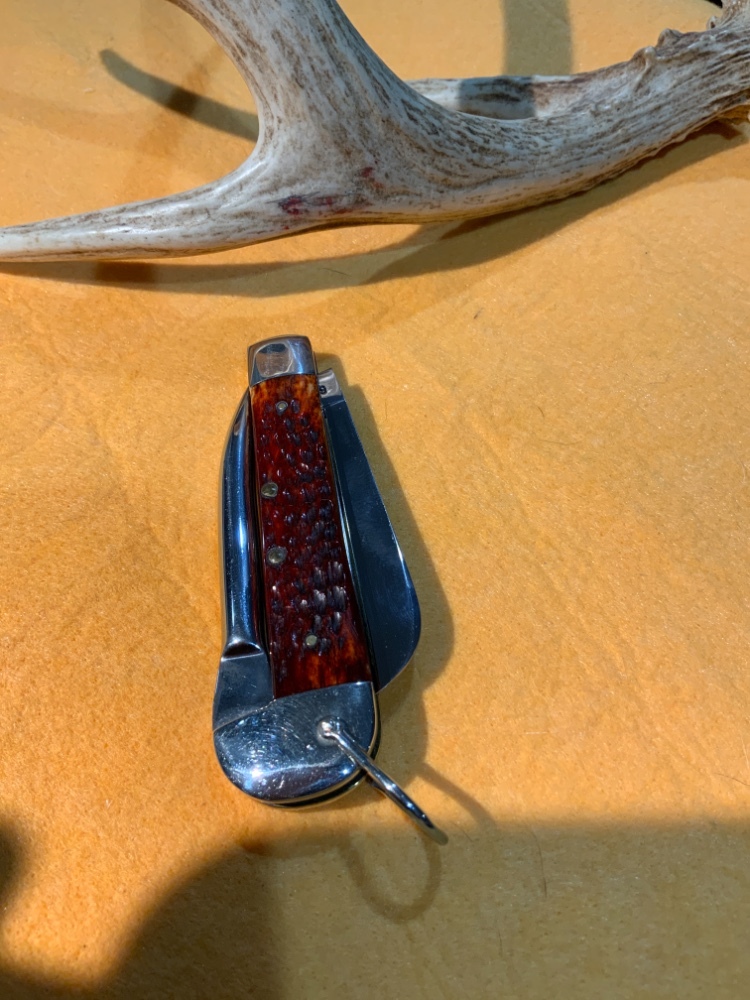 Case XX 6246R 1973 Red Bone Mariners Knife