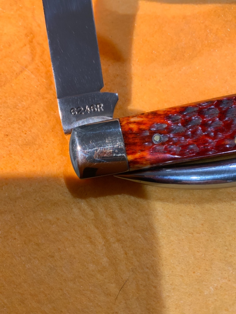 Case XX 6246R 1973 Red Bone Mariners Knife