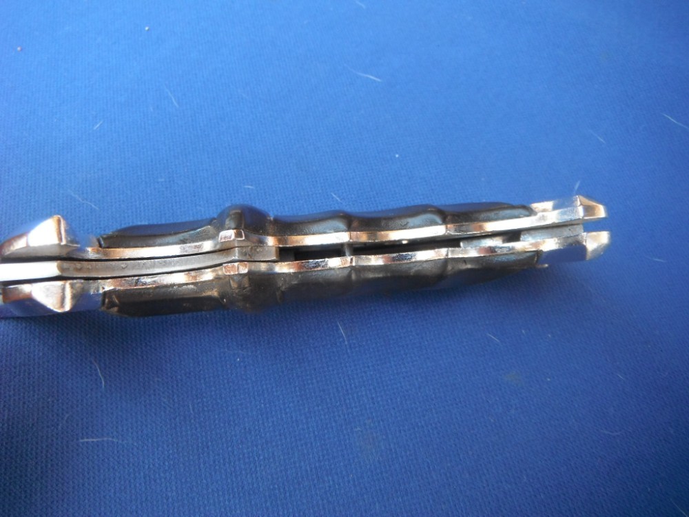 SABURO HANDMADE IN JAPAN COMMEMORATIVE GREEN BERET X5 FOLDING FIGHTING KNIFE