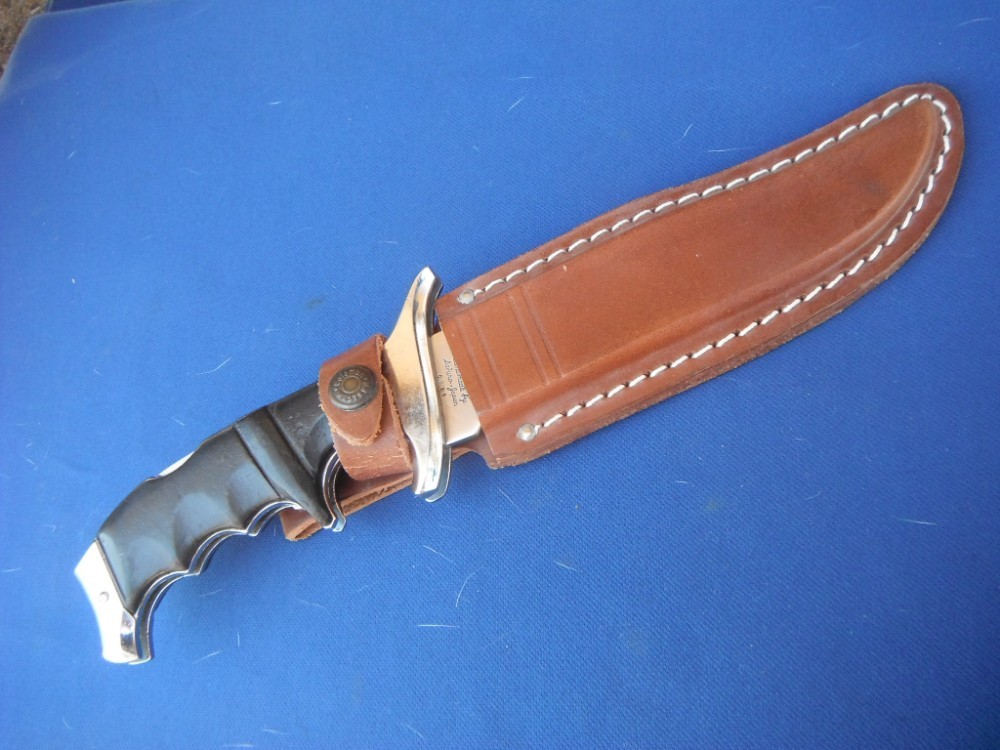 SABURO HANDMADE IN JAPAN COMMEMORATIVE GREEN BERET X5 FOLDING FIGHTING KNIFE