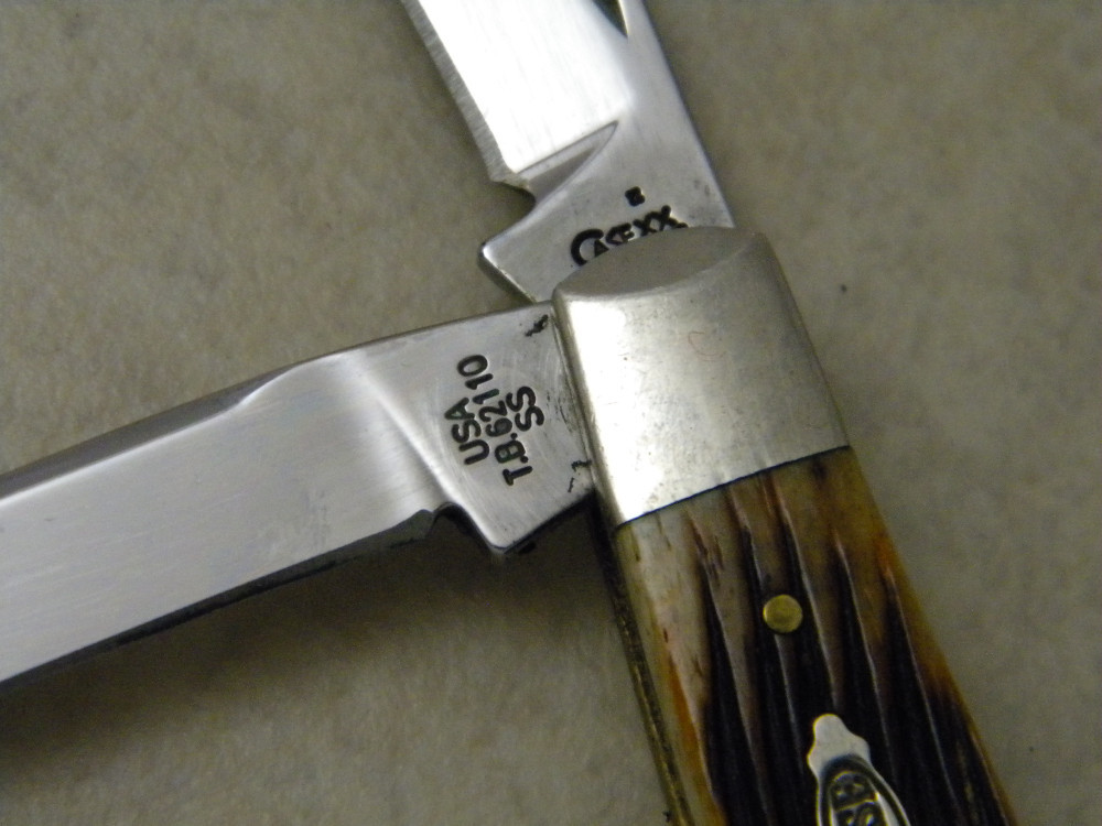 Case XX USA 3 Dot Bone TB62110 SS Tony Bose Saddlehorn Knife Case XX USA 3 Dot Bone TB62110 SS Tony Bose Saddlehorn Knife