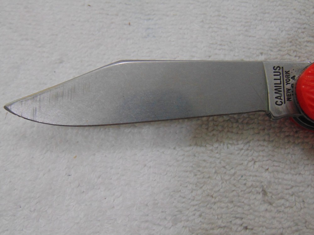 Vintage CAMILLUS NEW YORK PARATROOPER SWITCHBLADE KNIFE, 41/4