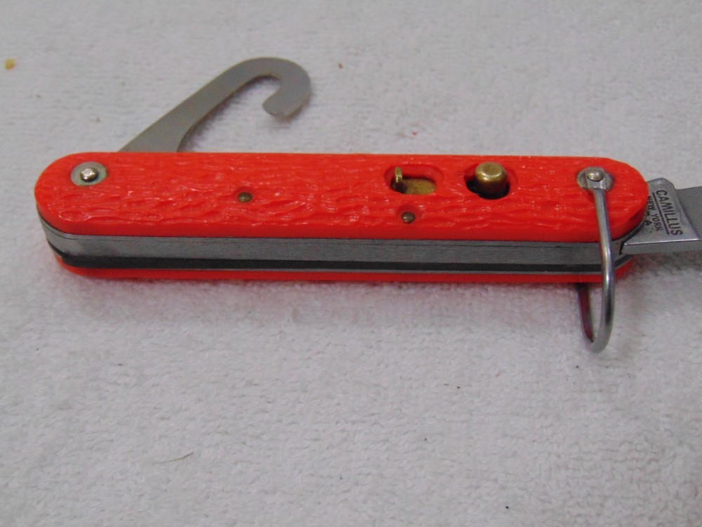 Vintage CAMILLUS NEW YORK PARATROOPER SWITCHBLADE KNIFE, 41/4