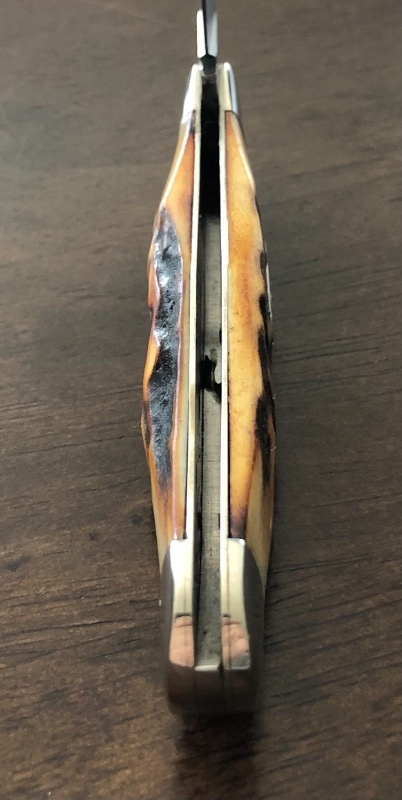 1979 Case XX - Genuine Stag 5154 SSP NKCA Trapper Knife - 4 1/8