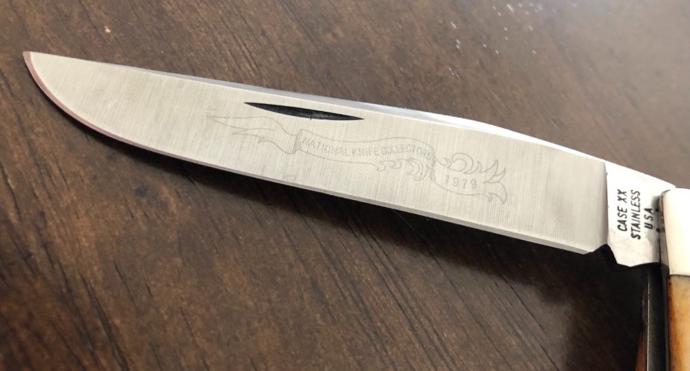 【中古】 Doctor　K（南極封鎖編） 1979 Case XX - Genuine Stag 5154 SSP NKCA Trapper Knife - 4 1/8