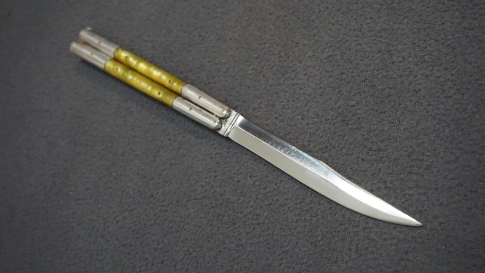 Vintage Traditional Philippines Balisong Butterfly Knife