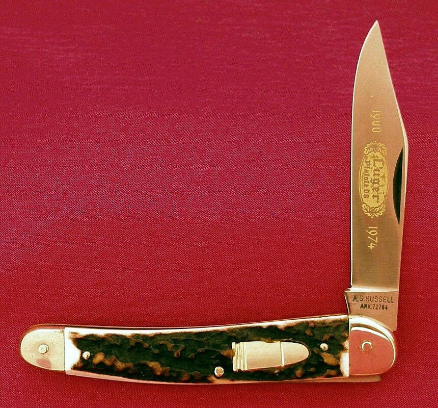 PUMA AG RUSSELL ARK 72764 GERMANY Prime Stag LUGER Pistole