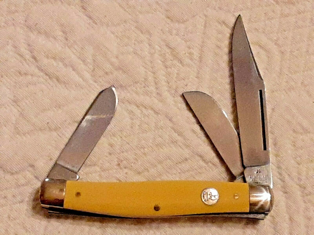 VINTAGEK KNIFE 醜く CASE BIRD 523 (4140楽YH)
