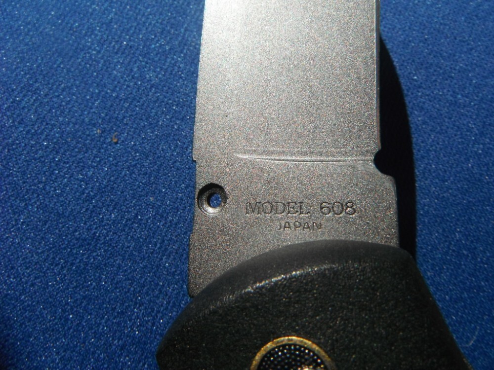 JAPAN BROWNING MODEL 608 KODIAK KNIFE folding pocket knife WITH SHEATH
