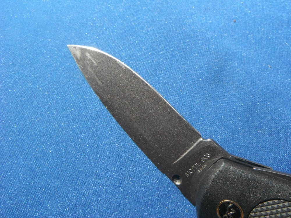 JAPAN BROWNING MODEL 608 KODIAK KNIFE folding pocket knife WITH SHEATH