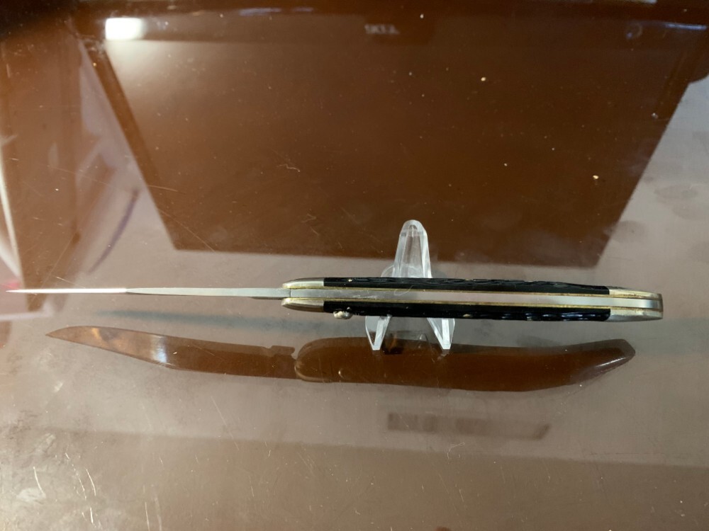 Vintage Queen Jet 25 Switchblade With Safety Lock