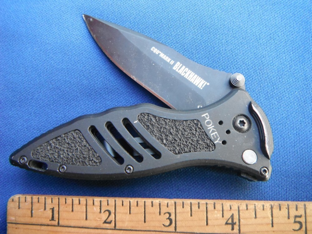 BLACKHAWK MOD CQD MARK II Spear Point Folding Knife (3.3