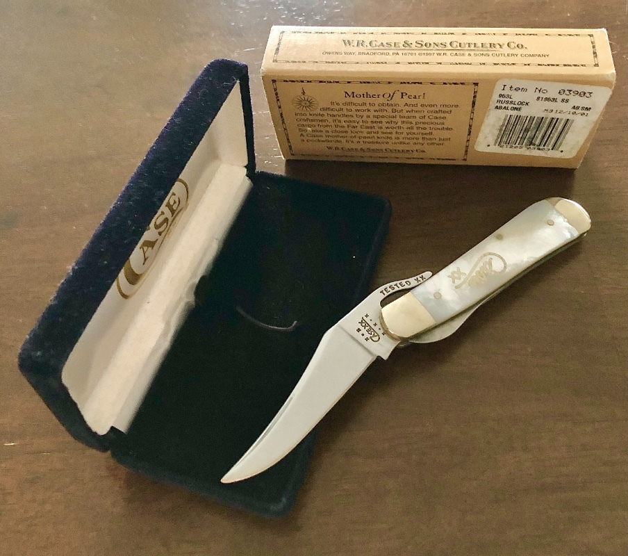 2002 Case XX 81953L Russlock Knife - Beautiful Genuine 2002 Case XX 81953L Russlock Knife - Beautiful Genuine