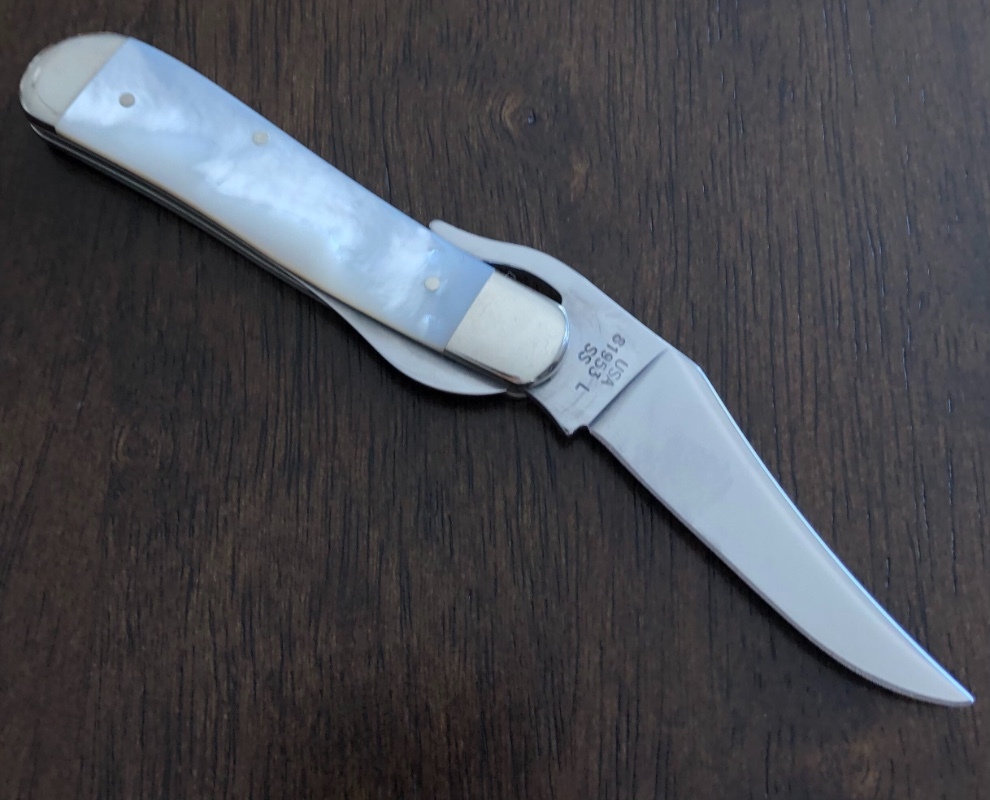 2002 Case XX 81953L Russlock Knife - Beautiful Genuine Mother of