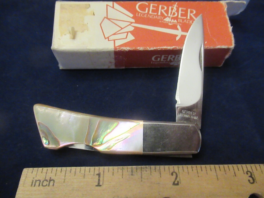Gerber Silver Knight Black Pearl Model #200
